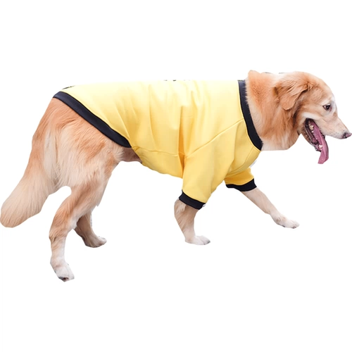 Золотая ретривера собачья одежда Новый год осень и зимние латино -зимние праздничные фестивали на самуи с средними собаками Новый год