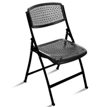 Folding table and chair integrated simple conference chair with folding writing board Meeting room office chair Training chair with table board