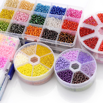 3mm Glass Seed Beads Box Set DIY Bracelet Necklace Rainbow C