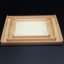 Montessori Early education Daily life teaching aids Play wooden pallets Kindergarten Parent-child activities equipment Beech