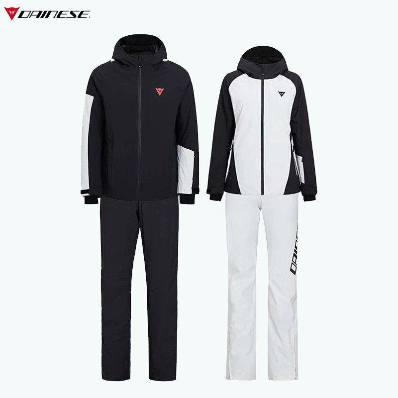 DAINESE Dennis limited edition men's and women's windproof warm waterproof breathable motorcycle clothing ski suit set 19-20