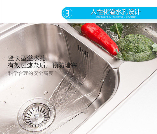 Мойка одинарная 科勒齐乐304不锈钢厨房双槽厨盆洗菜盆k-72474t-2kd-na不包安装 KOHLER