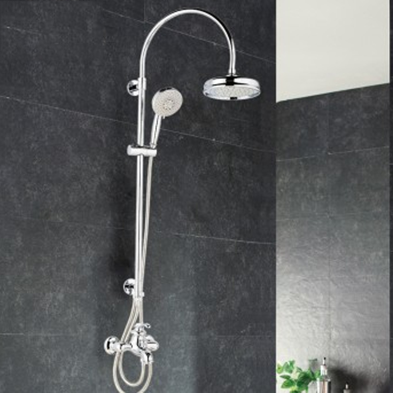 Kohler Wuxi Xihu Road store wall-mounted American classical shower rain shower faucet nozzle shower column set
