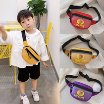  Childrens messenger bag Boys messenger bag Girls waist bag baby chest bag childrens shoulder bag Korean fashion coin purse tide