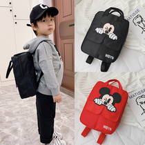  Childrens school bags Kindergarten baby backpack boys and girls Korean fashion backpack travel backpack tide