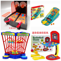 Mini double pitching boy Children shooting Parent-child interactive game Finger catapult ice hockey table board game toy