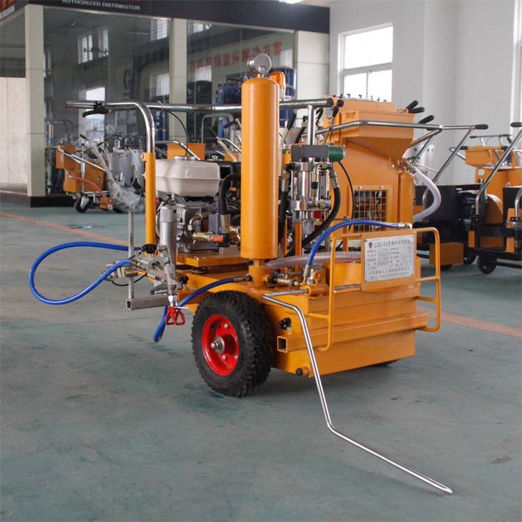 Road surface marking machine Road lane parking lot marking machine Hydraulic airless shopping mall road marking machine