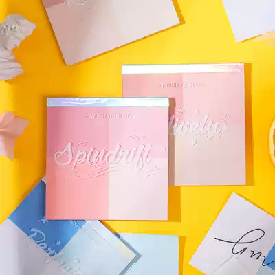 Korean Post-it creative Pepsi book stickers N-Time stickers can be torn Post-it notes small book Simple ins style cute message memo Post-It stickers students with color cartoon large stickers stationery
