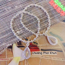 Tedwatu People Buddha Thai Genuine Pint Khun Gold Needle Pipe Bracelet Pendant