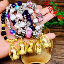 Tedwatu People Buddha Thai Genuine Pint Mini Bracelet Pendant