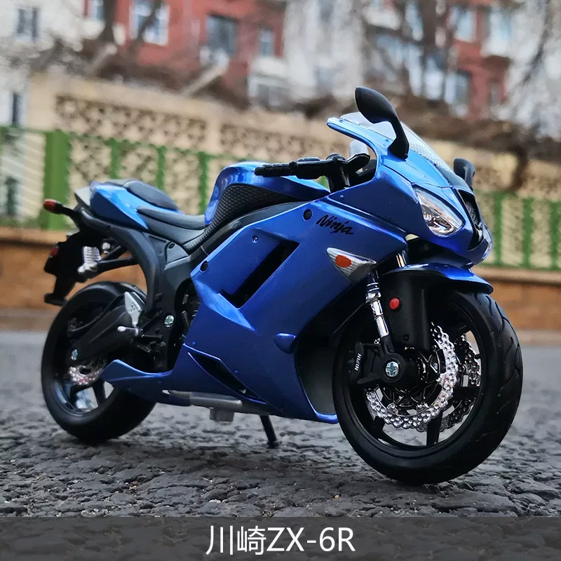 Kawasaki, реалистичная модель автомобиля для мальчиков, масштаб 1:12