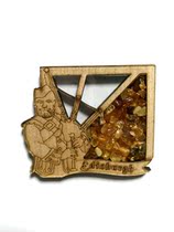 Treasure Edinburgh Amber Refrigerator Sticker