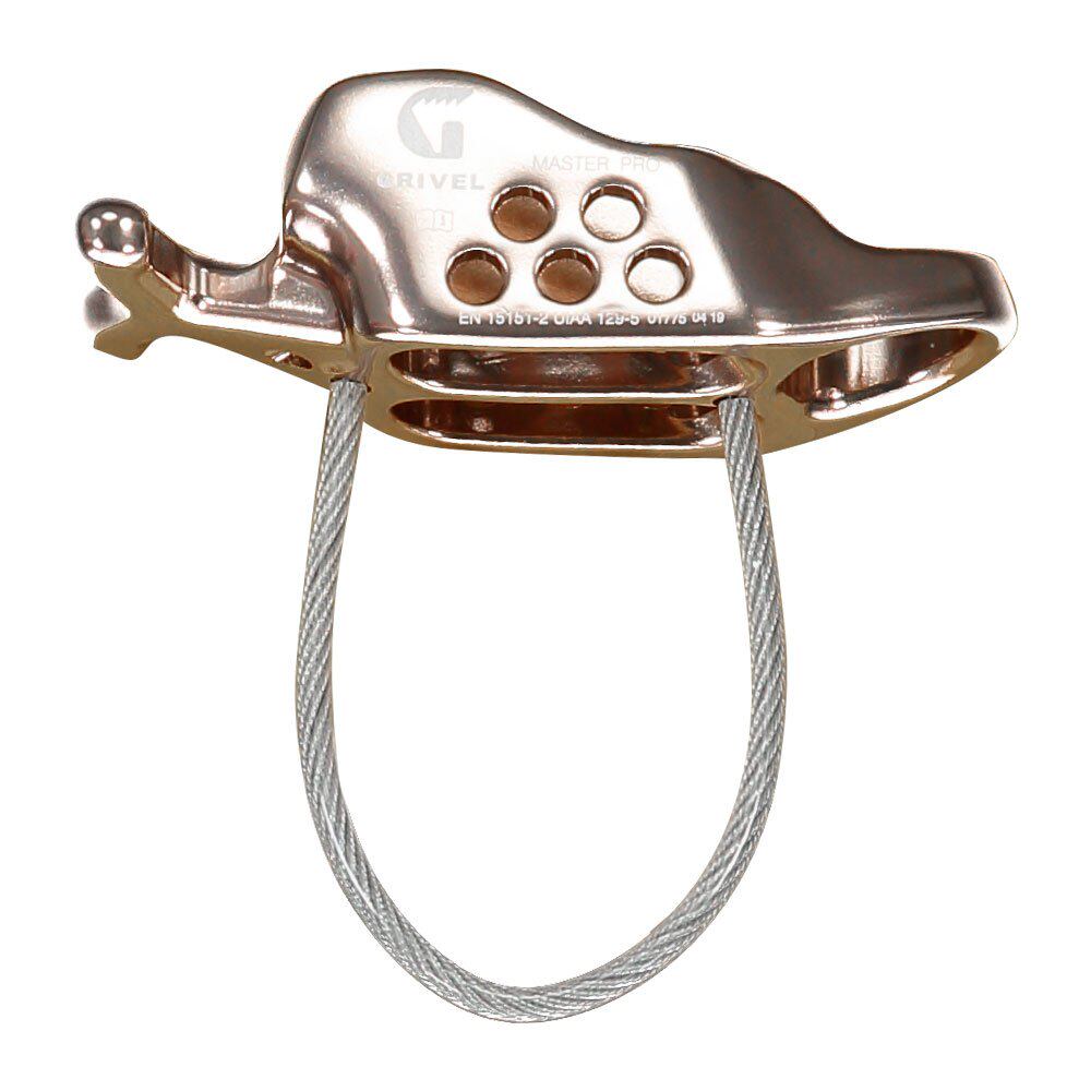 GRIVEL MASTER PR0 RTMAPB ATC ROCK CLIMBING Ice Climbing Semi Self Lock Protector Descending Spot