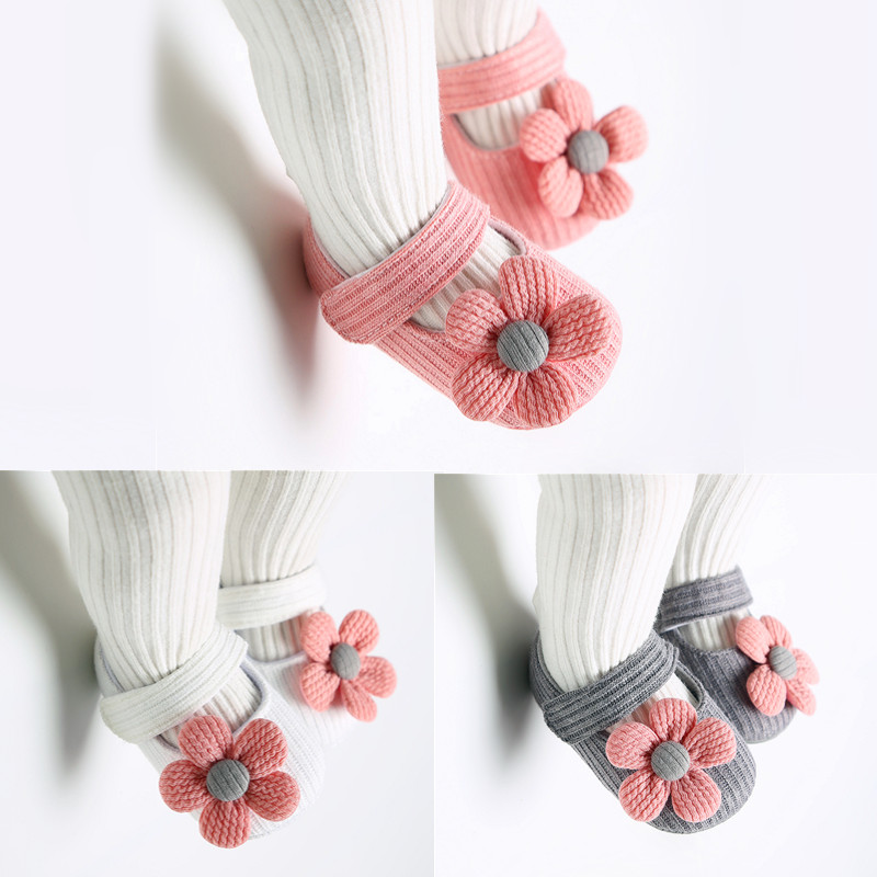 Baby shoes soft bottom toddler spring and autumn summer 3 baby one year old shoes 0-1 year old female princess shoes 6-12 months