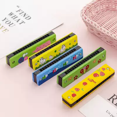 Harmonica beginner student Infant music enlightenment Children cartoon musical instrument kindergarten mini gift toy