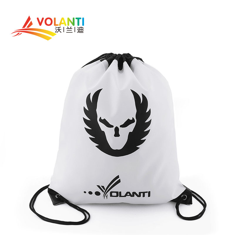Volandi VOLANTI sports back pocket Athletics Nail Shoes Draw Rope Double Shoulder Bag Running Fitness Draw Rope Bunch pockets