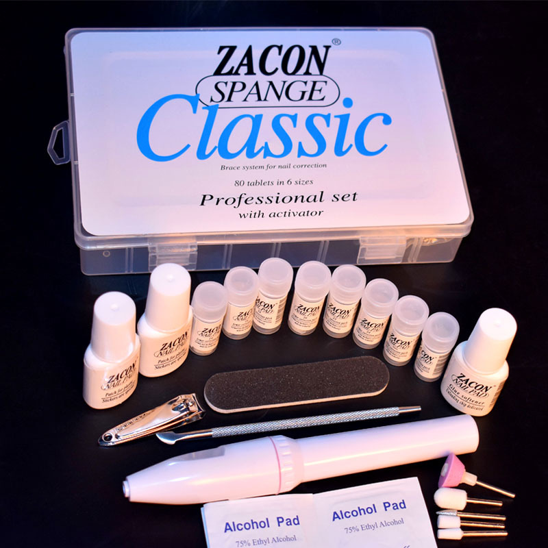 Zacon Brand Ingrown Toenail Correction Patches, Pedicure Set of 80 Pieces Including 6 Sizes Zacon Brand Ingrown Toenail Correction Patches, Pedicure Set of 80 Pieces Including 6 Sizes
