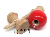  出口日本Kendama 初级版剑玉 儿童技巧球 专业传统玩具剑球