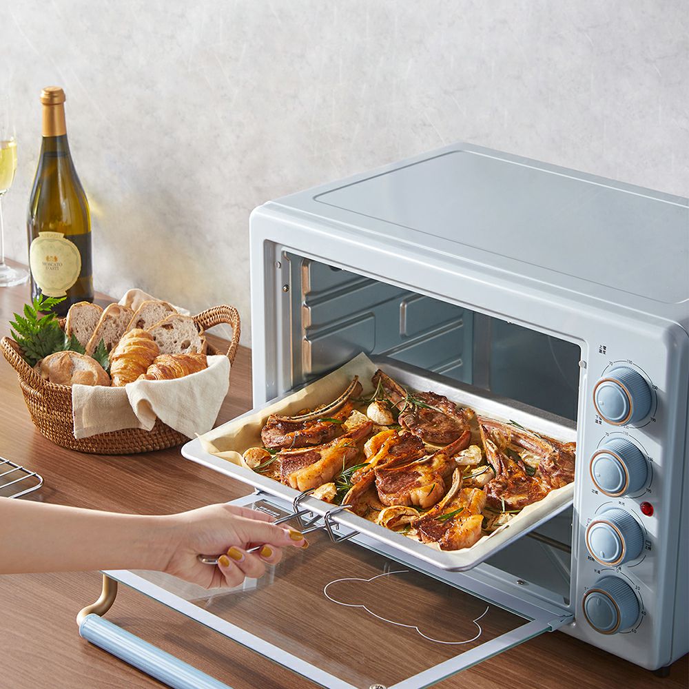 Small Bear Oven Home Baking Multifunction Fully Automatic 35L Large Capacity Bread Cake Egg Tart Small Electric Oven