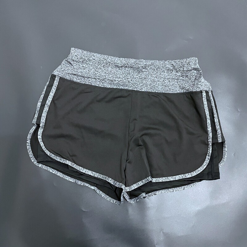 Anti-seasonal clearance women's fitness yoga exercise running mesh breathable quick-drying shorts belt lined with false two pieces of anti-light