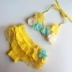 Đồ bơi bé gái Chia nhỏ gợi cảm Công chúa Váy Nhỏ Vừa Lớn Áo tắm cho trẻ em Bikini