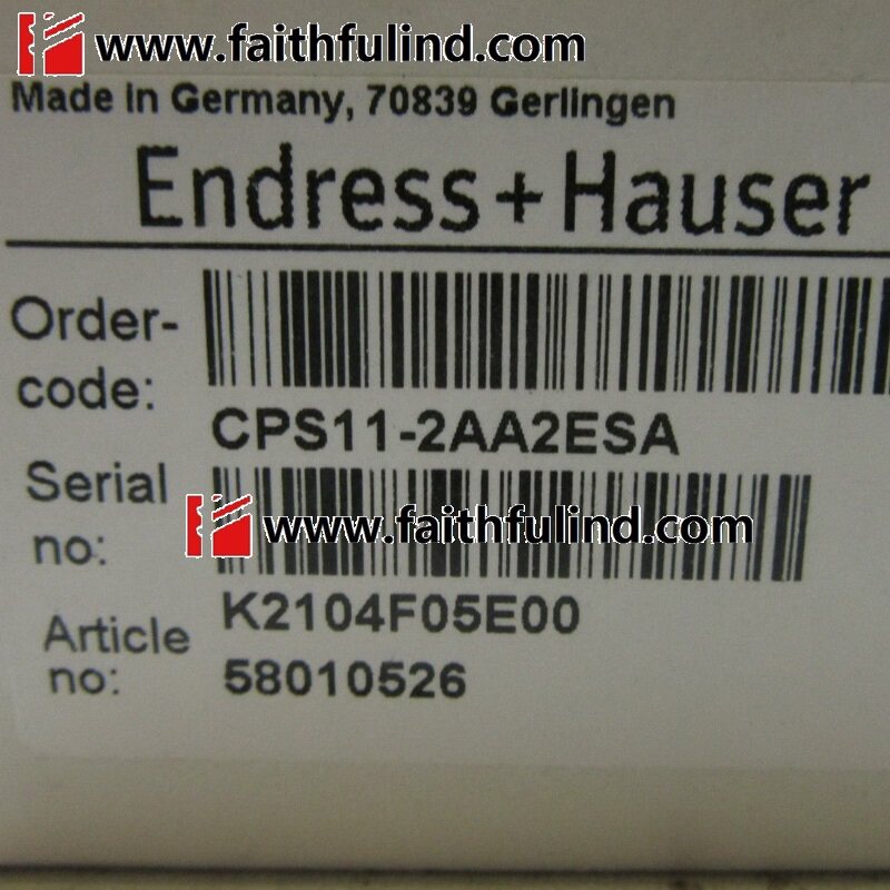 E H CPS11-2AA2ESA Endresshaus new ORP electrode sensor CPS11