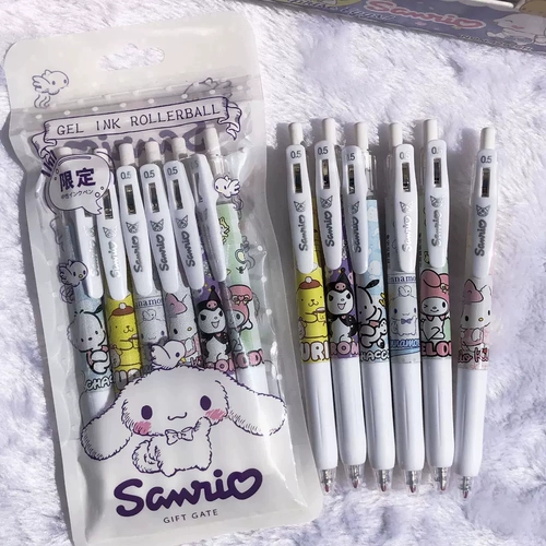 Sanrio, японская ручка-роллер, канцтовары, милый комплект, высококачественная ручка в подарочной коробке для воды
