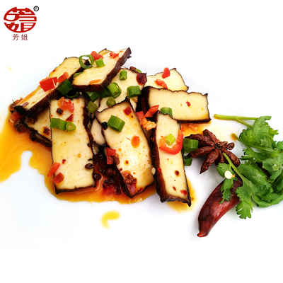 芳姐腊香干 600g湖南特产石磨柴火烟熏豆腐干豆制品农家自制