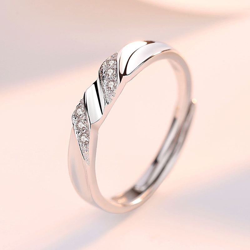 Cartoon Customized Ring Silver Fashion Personal Fingertails for Lady Design Lady Birthday Gift