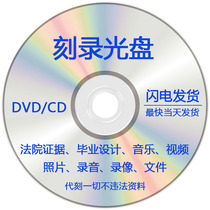 Burning CD files Video Photos complete the competition audio recording video recording CD DVD discs