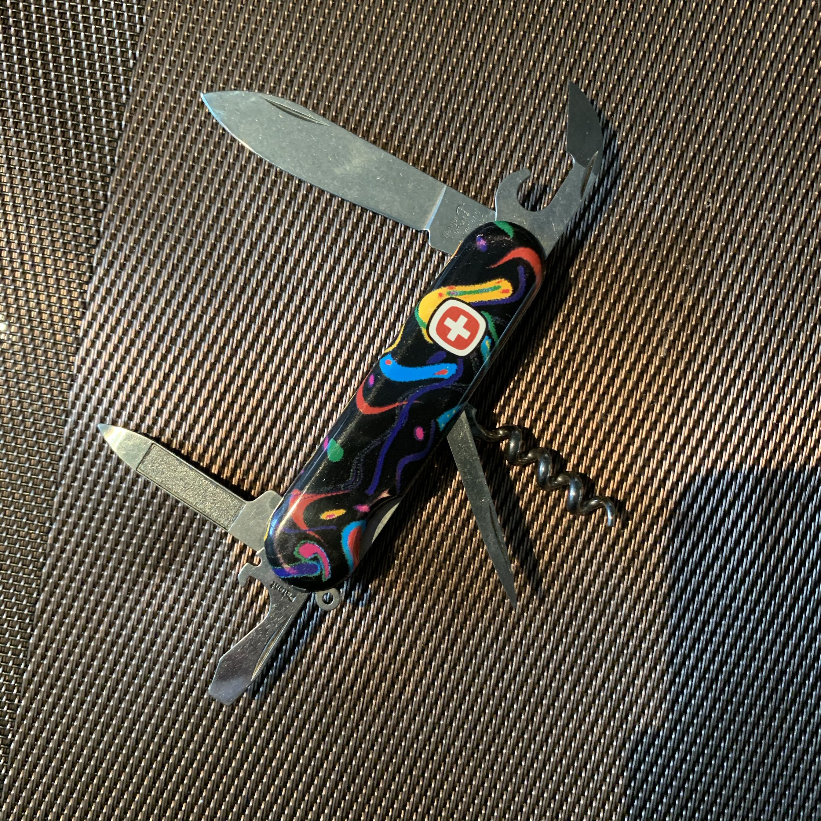 Swiss Army Knife Wenger Vigo Multifunctional Collectibles 19302 Old Knife Spot