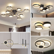 Nordic Lighting Lighting Hall Restaurant Bedroom Simply Modern Air Household New LED Ceiling Lights