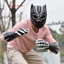 Black Panther Mask Headgear Superhero Headgear Cosplay Helmet Party Live Broadcast Internet Celebrity Funny Funny
