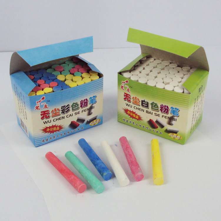 Chalk dust-free teaching chalk white color children's chalk 300 pcs
