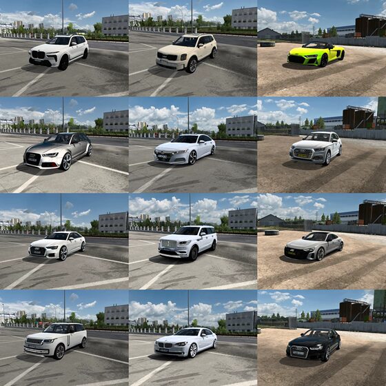 Steam Game Euro Truck Simulator 2 Mod Car Collection (Car Simulation Driving)