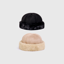 Autumn and winter hat male Lei Feng hat Landlord melon skin hat plus velvet warm tide brand Korean version of the wild Baotou cold cap cotton cap