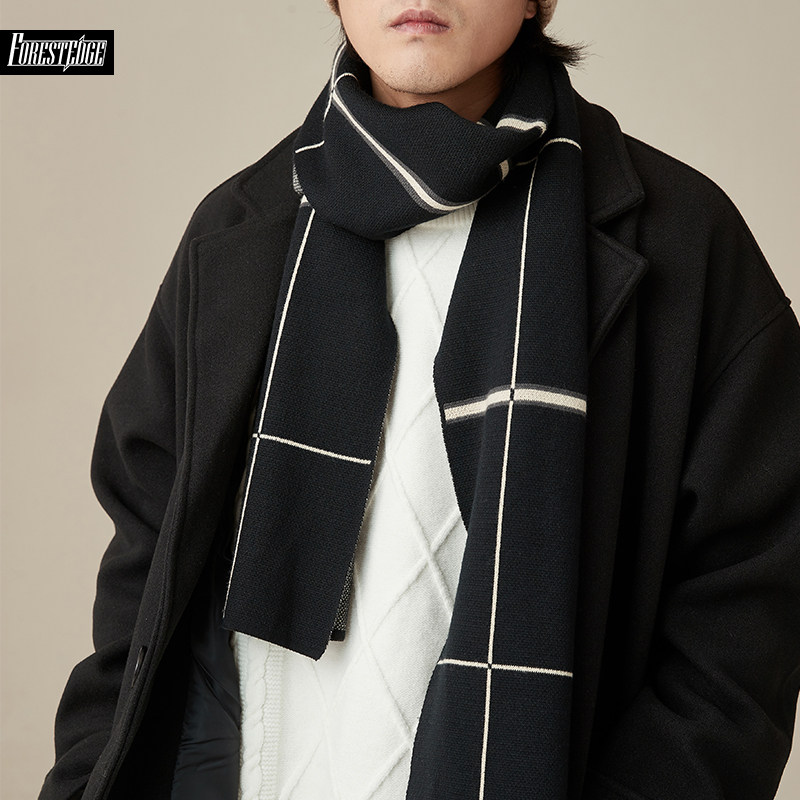 Scarves for men Autumn winter new 100 hitch tumulus wool wire surrounding neck thickened anti-chill day train with boyfriend birthday present