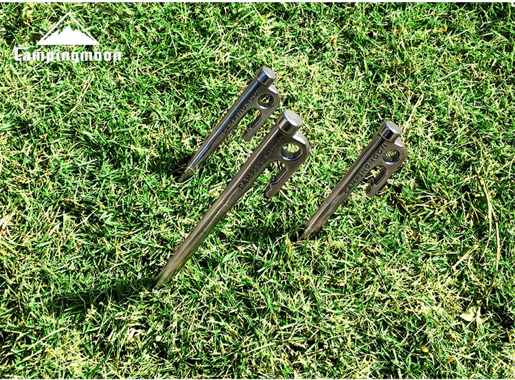 Keman R20 inox cắm trại lều phụ kiện lều lều đinh tán mái hiên cố định bộ phận kết cấu mạnh mẽ - Lều / mái hiên / phụ kiện lều lều ngủ