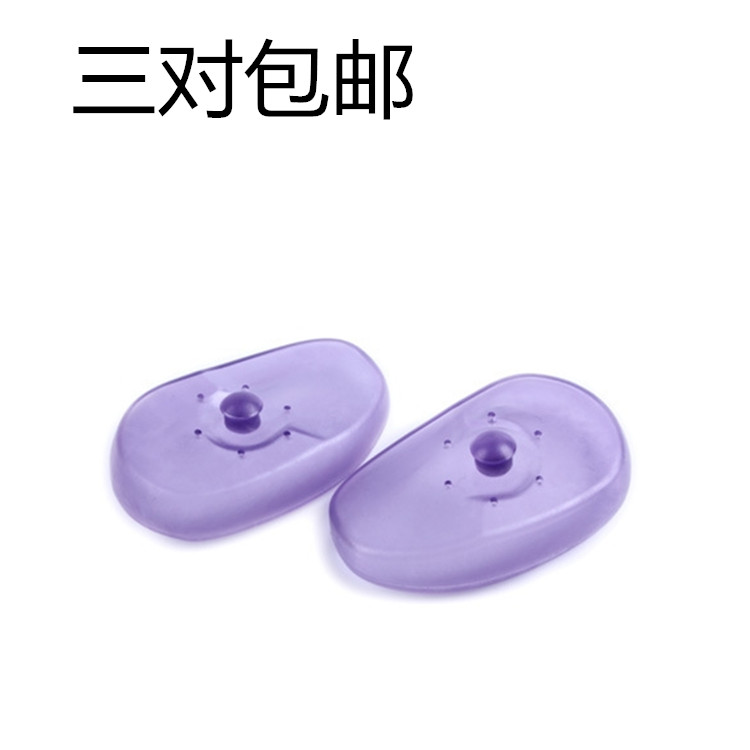 Hair salon hair dye earmuffs earmuffs hairdressing tool DIY hair cutting perm earmuffs waterproof transparent silicone