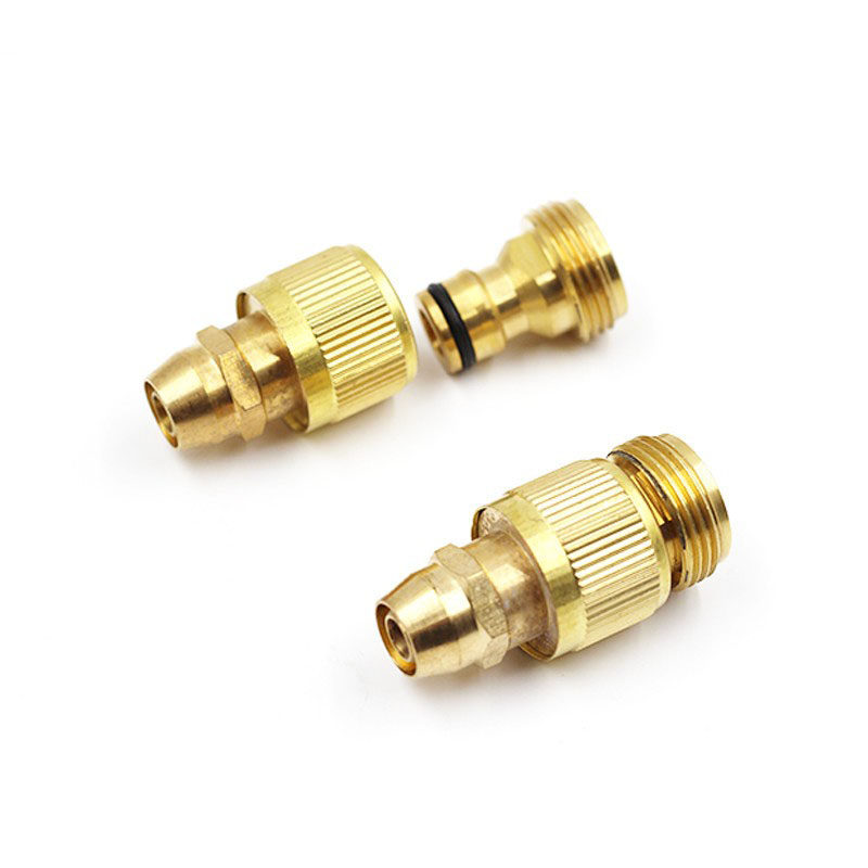 Car wash shower head quick joint quick butt connector water gun accessories connector hose connector copper pacifier 4 1 quick pick up
