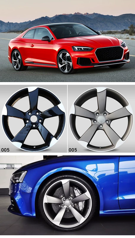 17 18 19 20 inch Bánh xe Audi a3 a4 a5 a6l a7 sửa đổi Q3 Q5 Q7 Touran L blade TT