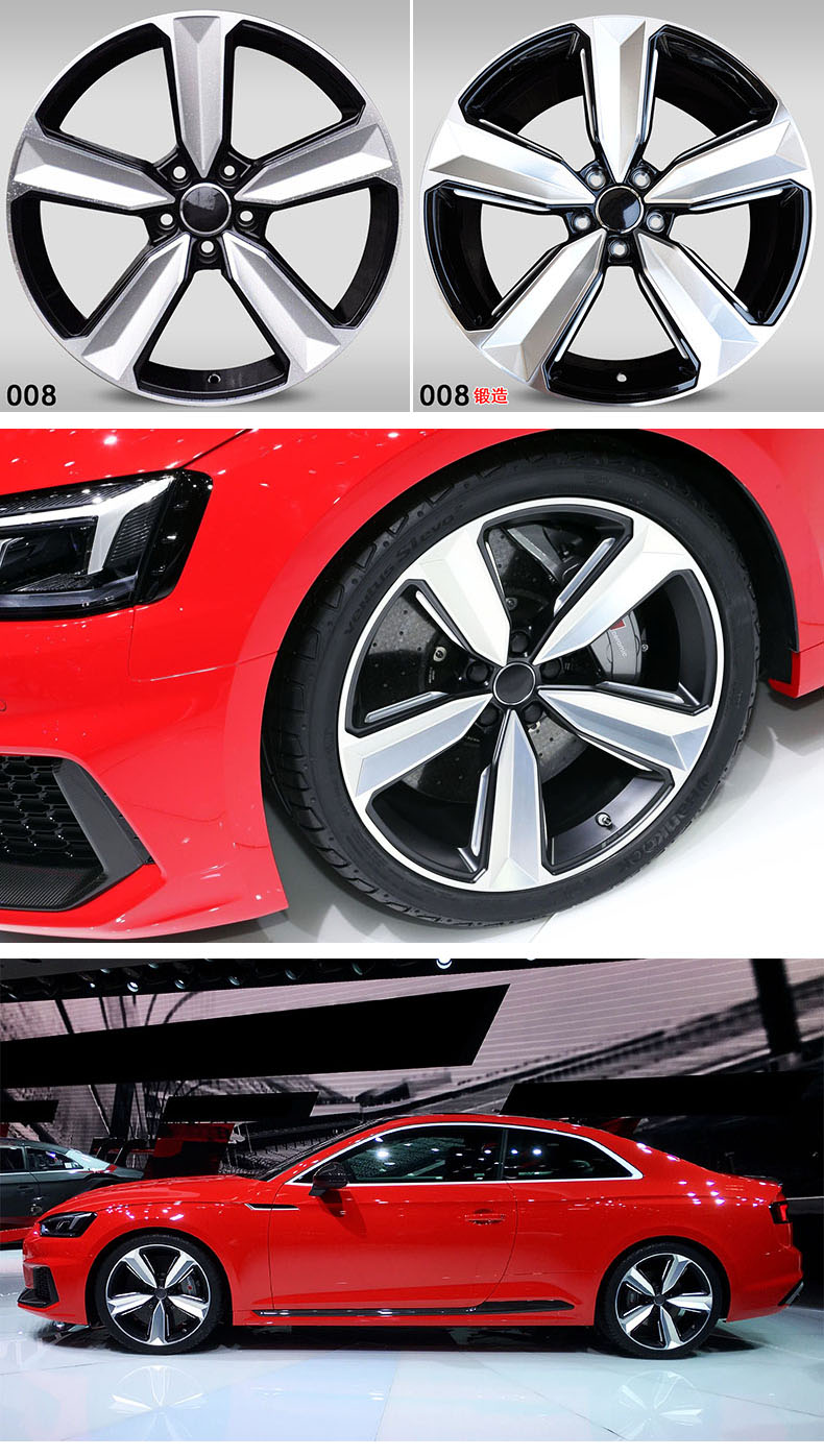 17 18 19 20 inch Bánh xe Audi a3 a4 a5 a6l a7 sửa đổi Q3 Q5 Q7 Touran L blade TT 	vành ô tô đẹp