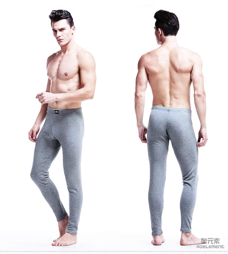 Áo yếu tố mùa thu và mùa đông nam cộng với nhung dày quần mỏng thanh niên quần legging đơn quần dài quần dài quần ấm quần dài nữ học sinh