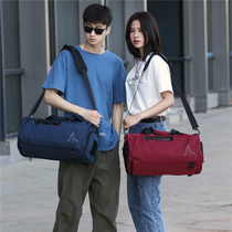 Fitness Bag Men Training Sports Bag Women Luggage Bags Single Shoulder Short Tours Double Shoulder Backpacks Light Carry-on Travel Bag