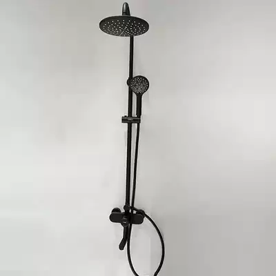 Anwar black silicone oxygen-rich shower N3S688