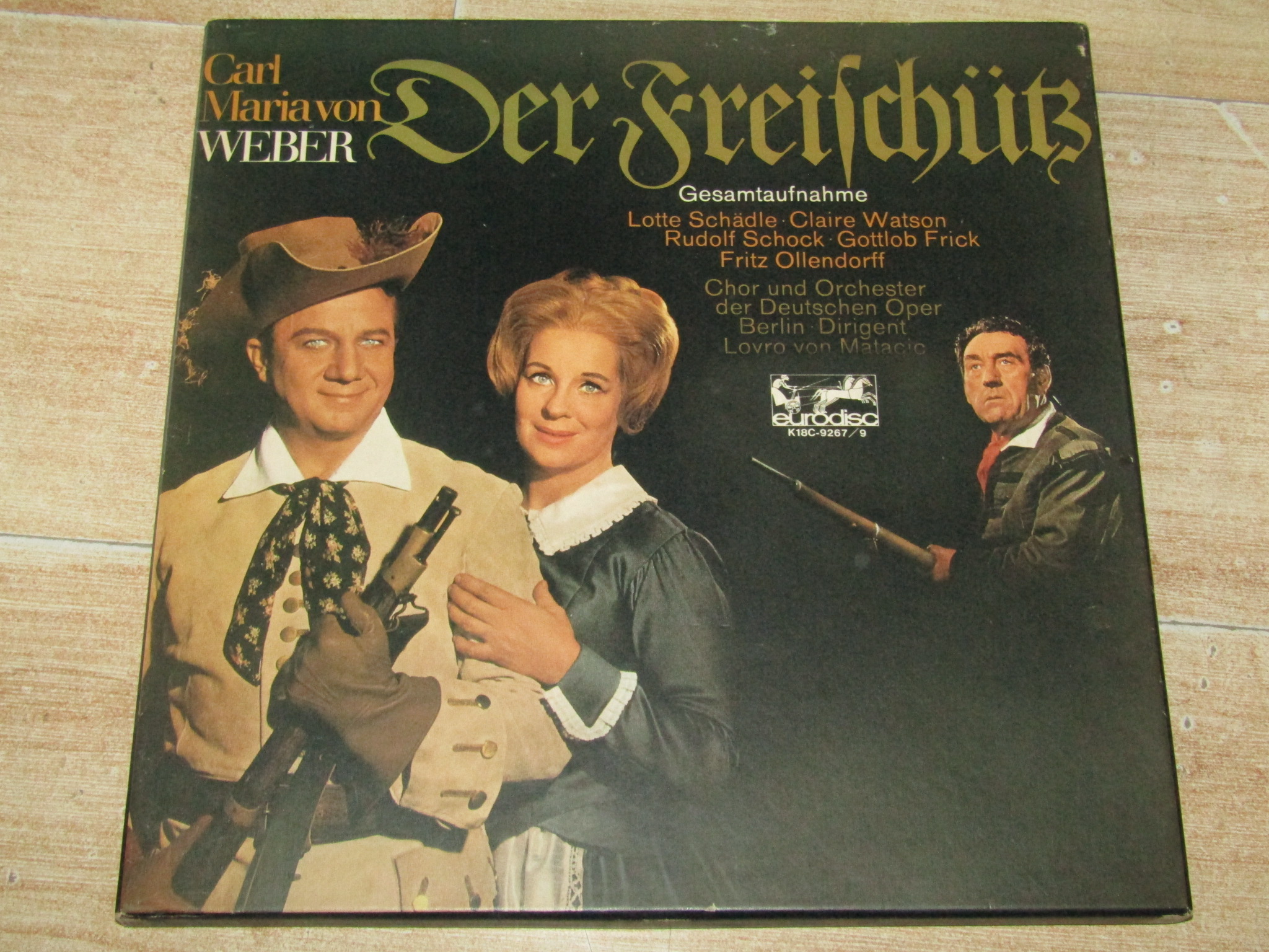 Carl Maria von Trip Weber Free Shooter 3LP R Edition Black glue 147
