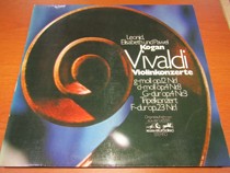 Name disc Vivaldi Violin Concerto Cogang Kogan One deductive DE Edition LP Black glue B041