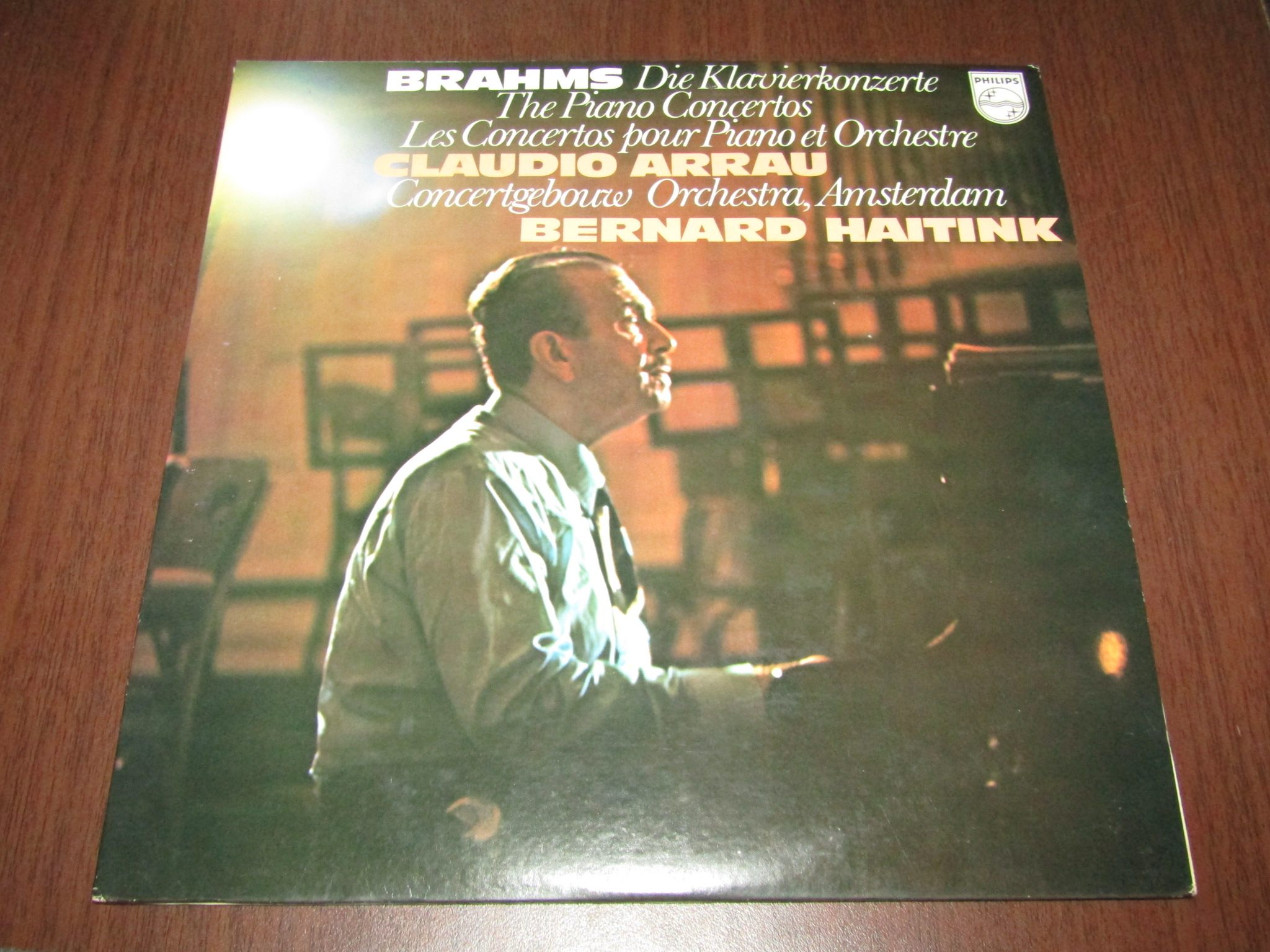 Aarau Plays Brahms Piano Concerto Heitink Conducts 2LP Black Glue 091