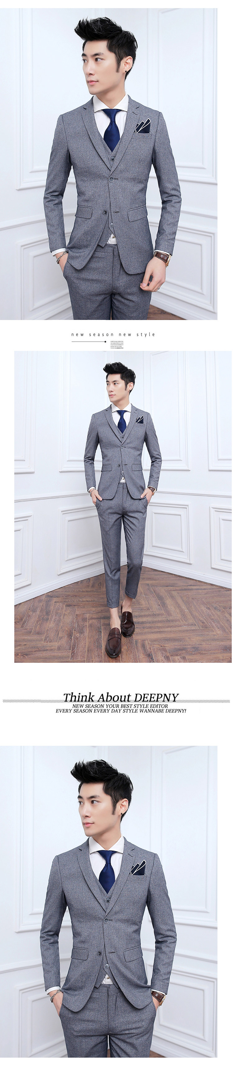 Costume homme en polyester pour Quatre saisons - Ref 1578878 Image 12