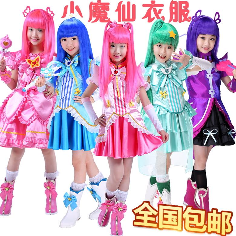 New Barra Little Magic Wonderland to fly in colorful Lili Colorful Princess Costume costume cosplay